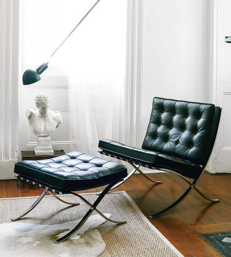 Luxuriance Designs - Barcelona Chair and Ottoman Replica | Genuine Premium Italian Leather - Review