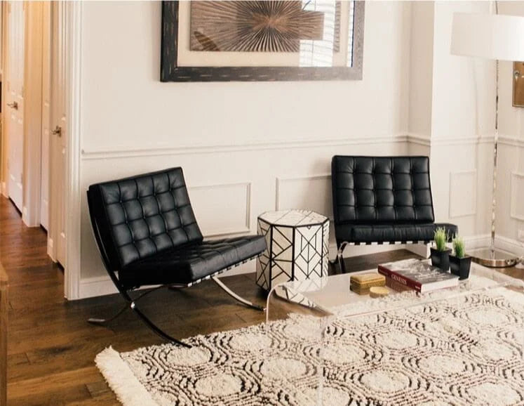 Luxuriance Designs - Barcelona Chair and Ottoman Replica | Genuine Premium Italian Leather - Review