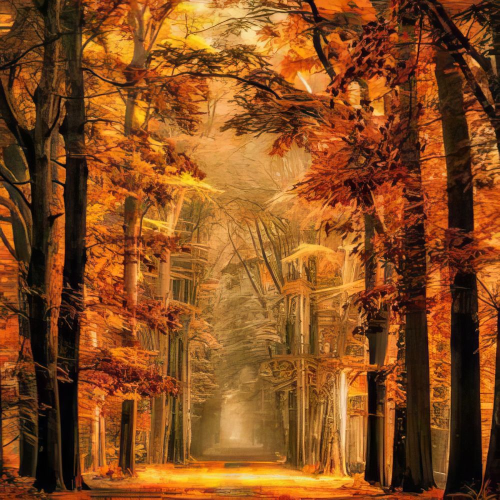 Autumn Wall Art, Prints, and Posters Collection by Luxuriance Designs