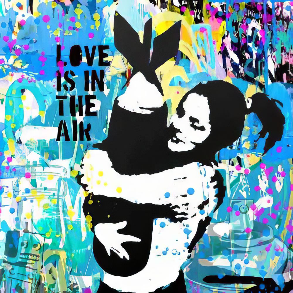 Banksy Wall Art, Prints, and Posters Collection by Luxuriance Designs