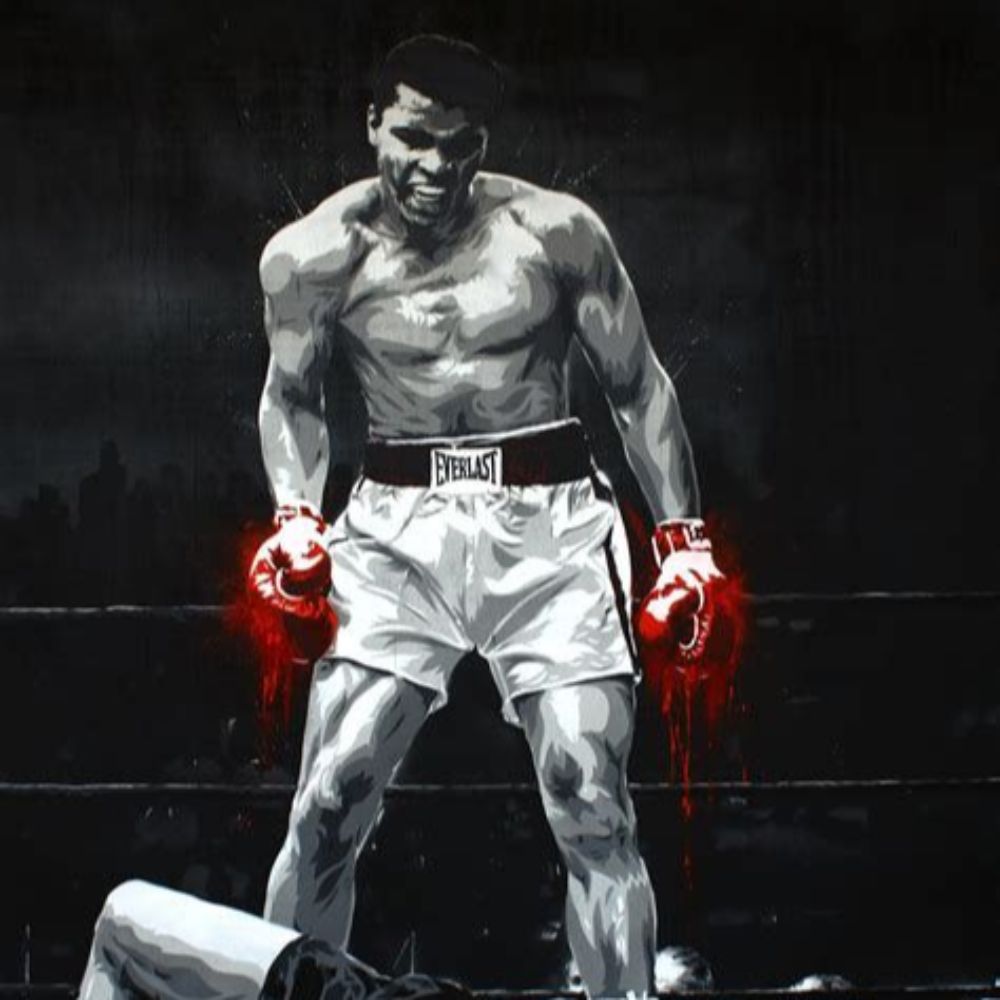 Boxing and MMA Wall Art, Prints, and Posters Collection by Luxuriance Designs