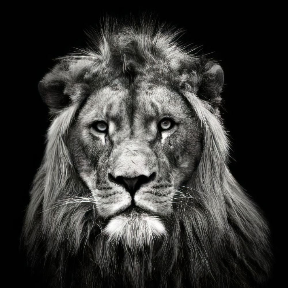 Lion Wall Art, Prints, and Posters Collection by Luxuriance Designs