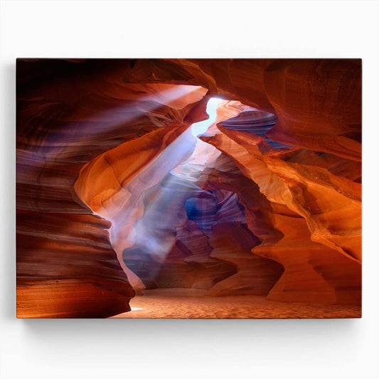 Antelope Canyon Arizona Iconic Sandstone Sunbeam Photography Wall Art by Luxuriance Designs. Made in USA.