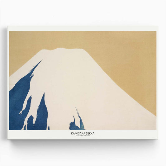 Vintage Kamisaka Sekka Mount Fuji Landscape Poster Wall Art by Luxuriance Designs. Made in USA.