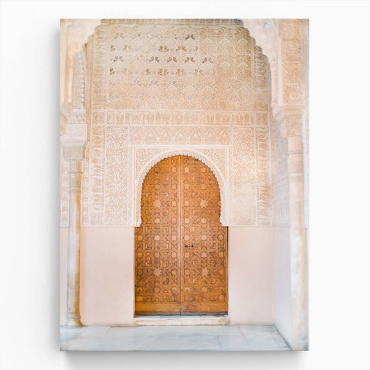 Bright Alhambra Arch Doorway, Granada Spain Photography by Luxuriance Designs, made in USA