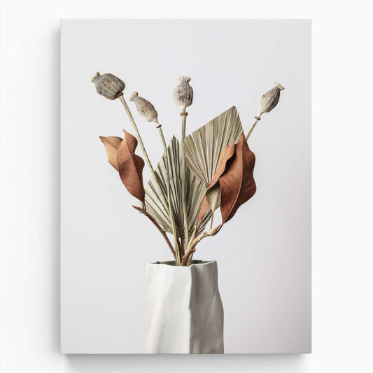 Minimalistic Still Life Photography of Dried Floral Botanicals in Studio by Luxuriance Designs, made in USA