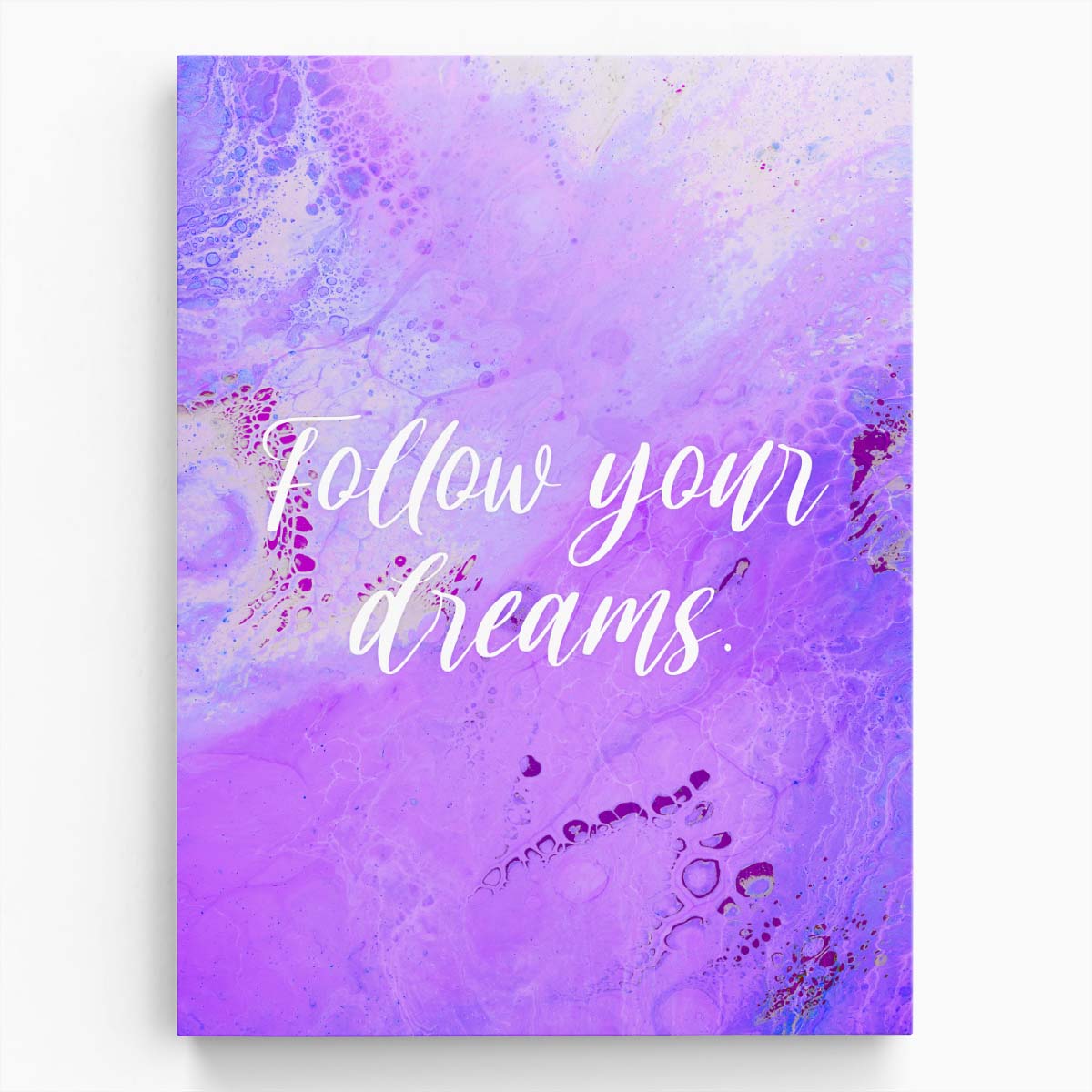 Follow Your Dreams Wall Art by Luxuriance Designs. Made in USA.