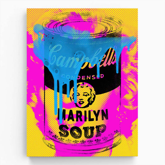 Marilyn Monroe Soup Wall Art by Luxuriance Designs. Made in USA.