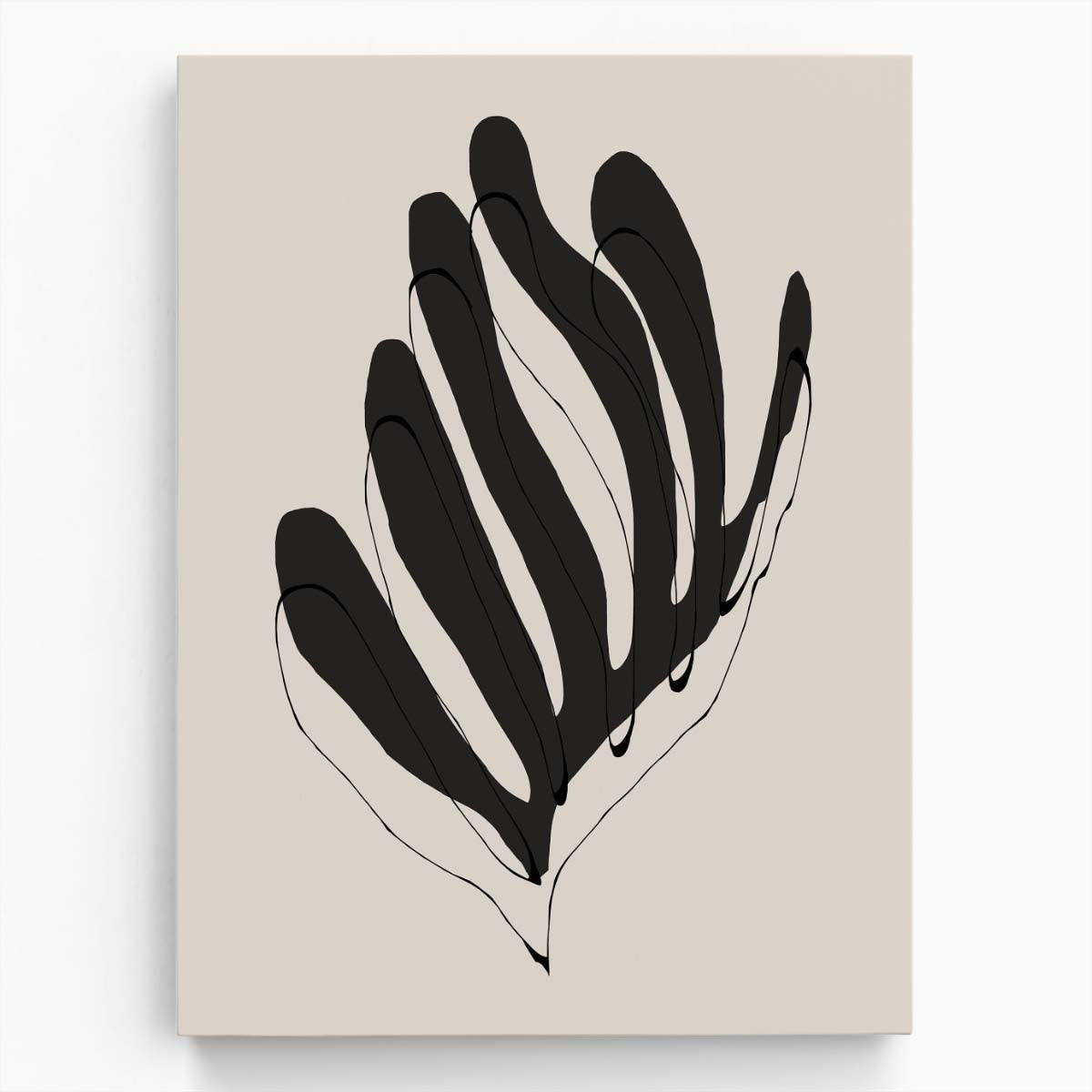Minimalist Matisse-Inspired Floral Illustration by MIUUS Studio by Luxuriance Designs, made in USA