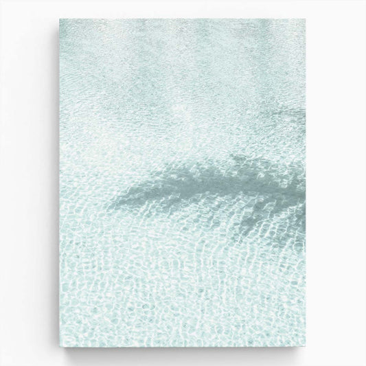 Summer Vacation Botanical Abstract Photography - Swimming Pool Reflection by Luxuriance Designs, made in USA