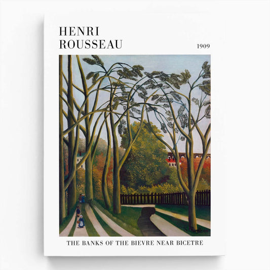 1909 Henri Rousseau Acrylic Landscape Painting Poster by Luxuriance Designs, made in USA