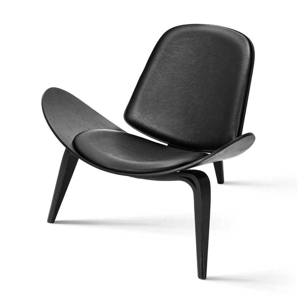 Luxuriance Designs - Hans Wegner's CH07 Shell Chair Replica Black Ashwood - Review