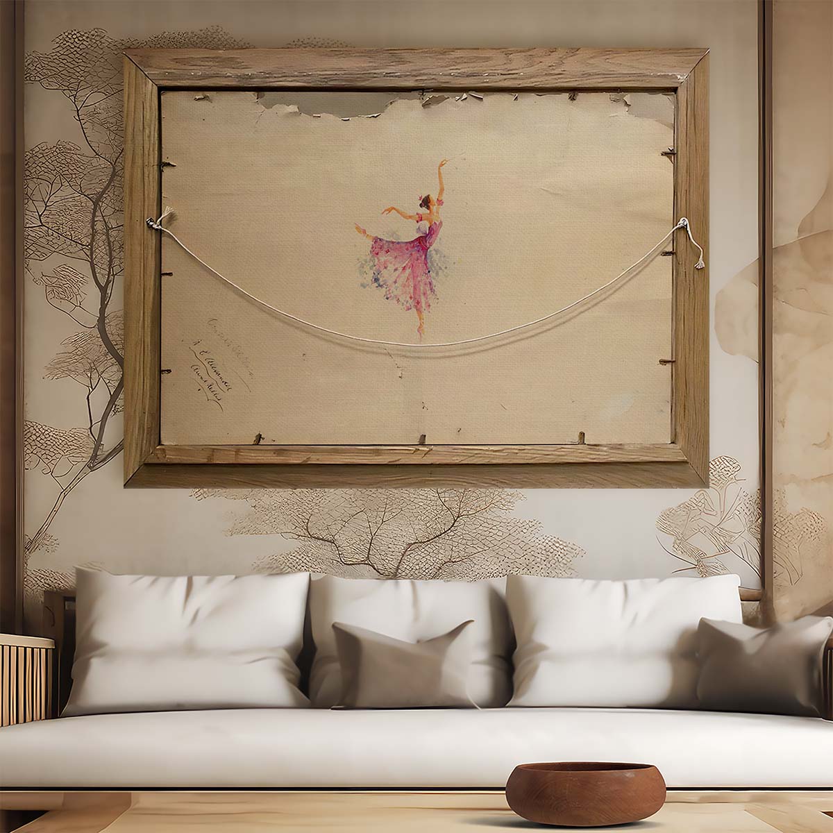 Banksy Ballerina Wall Art by Luxuriance Designs. Made in USA.