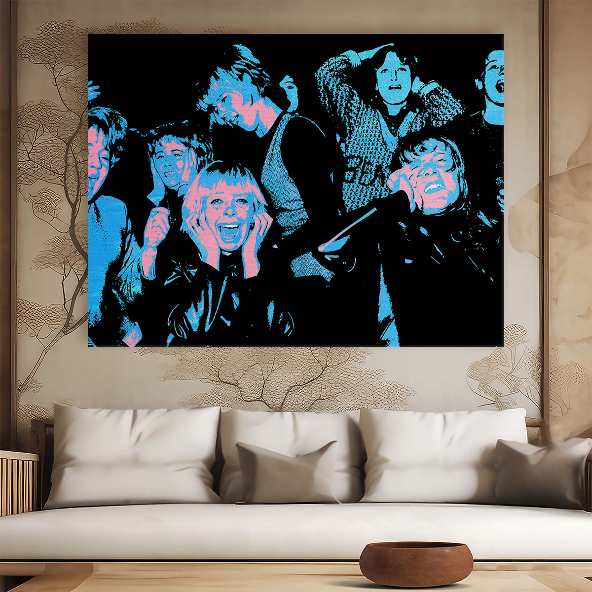 Beatlemania Wall Art by Luxuriance Designs. Made in USA.