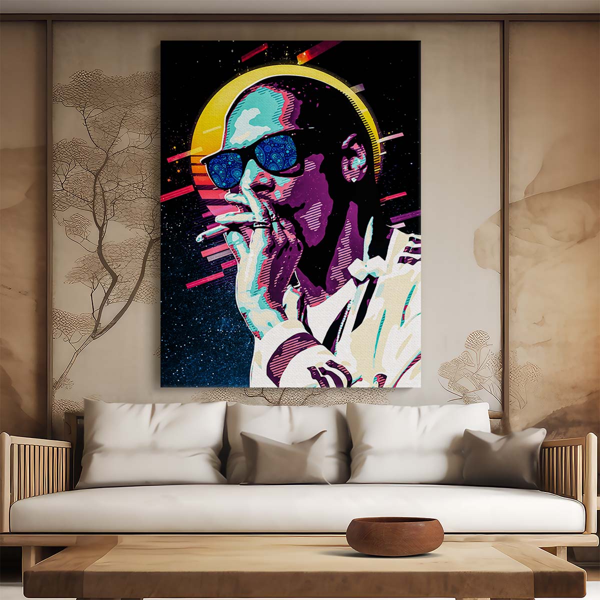 Snoop Dog Pop Wall Art by Luxuriance Designs. Made in USA.