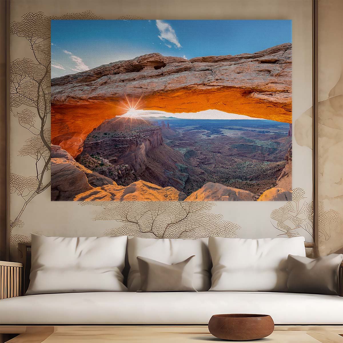 Mesa Arch Sunrise Iconic US National Park Landscape Wall Art