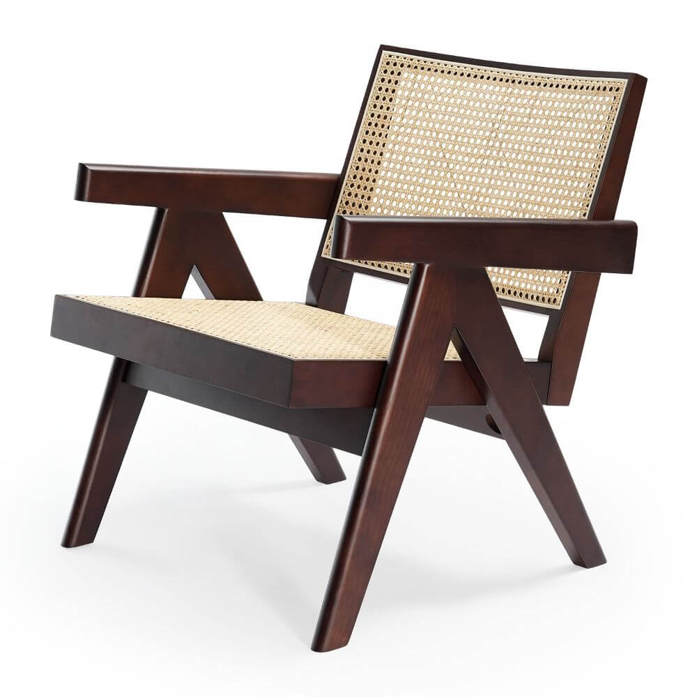 Luxuriance Designs - Chandigarh Solid Wood Rattan Leisure Chair - Review