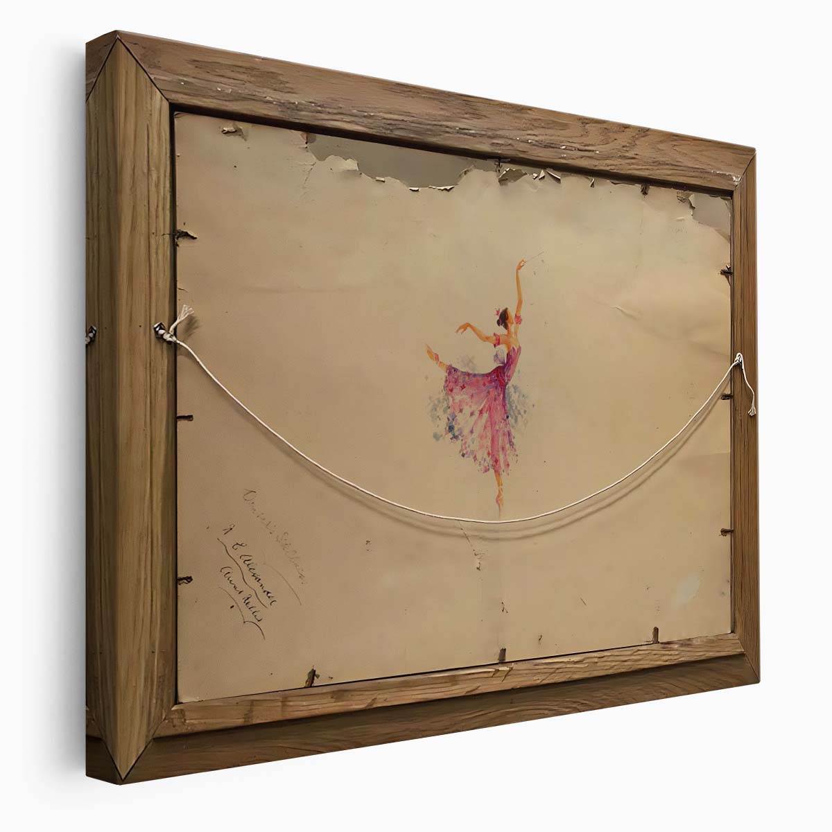 Banksy Ballerina Wall Art by Luxuriance Designs. Made in USA.