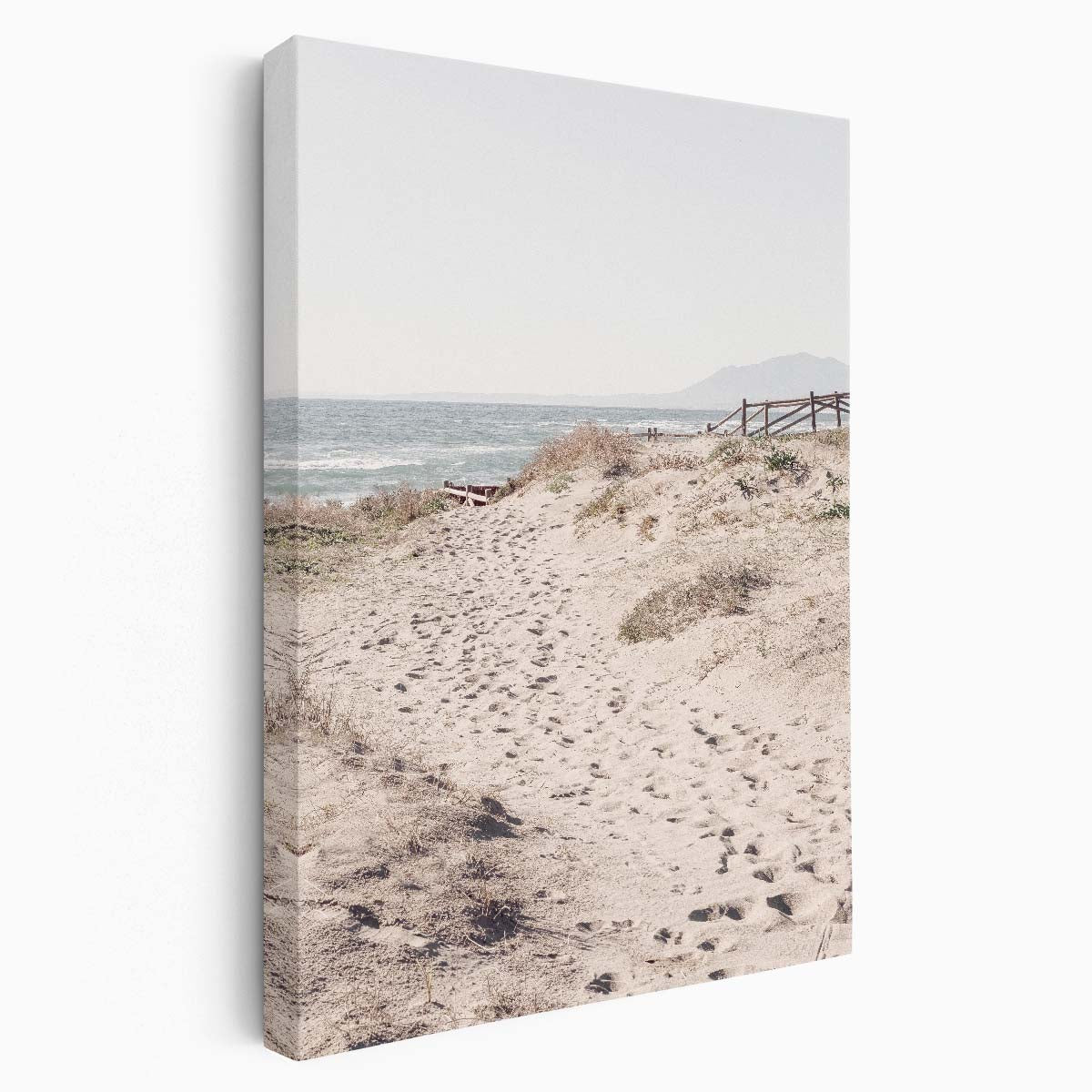Coastal Beach Landscape Photography Seascape Shore Water Art by Luxuriance Designs, made in USA