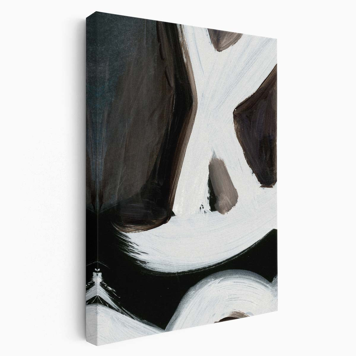 Dan Hobday Minimalistic Abstract Acrylic Illustration Wall Art by Luxuriance Designs, made in USA