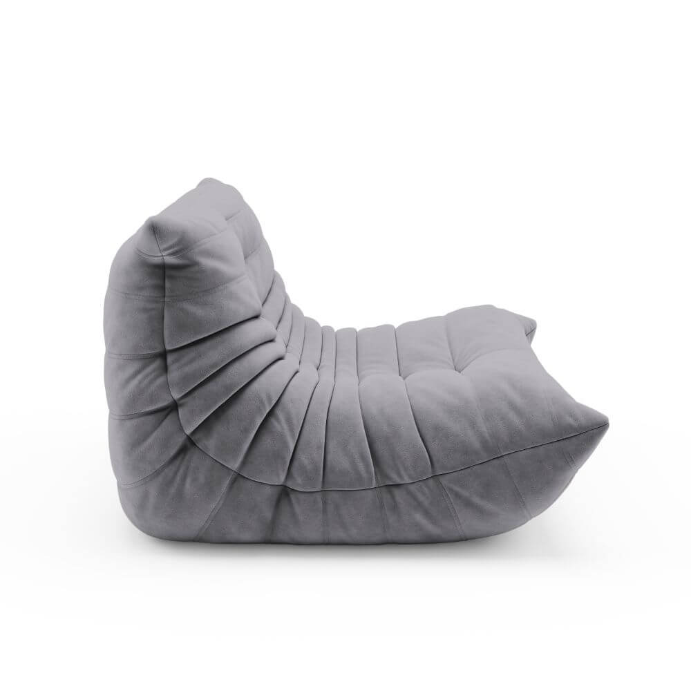 Luxuriance Designs - Ligne Roset Togo Sofa Replica by Michel Ducaroy - Suede Dark Grey - Review