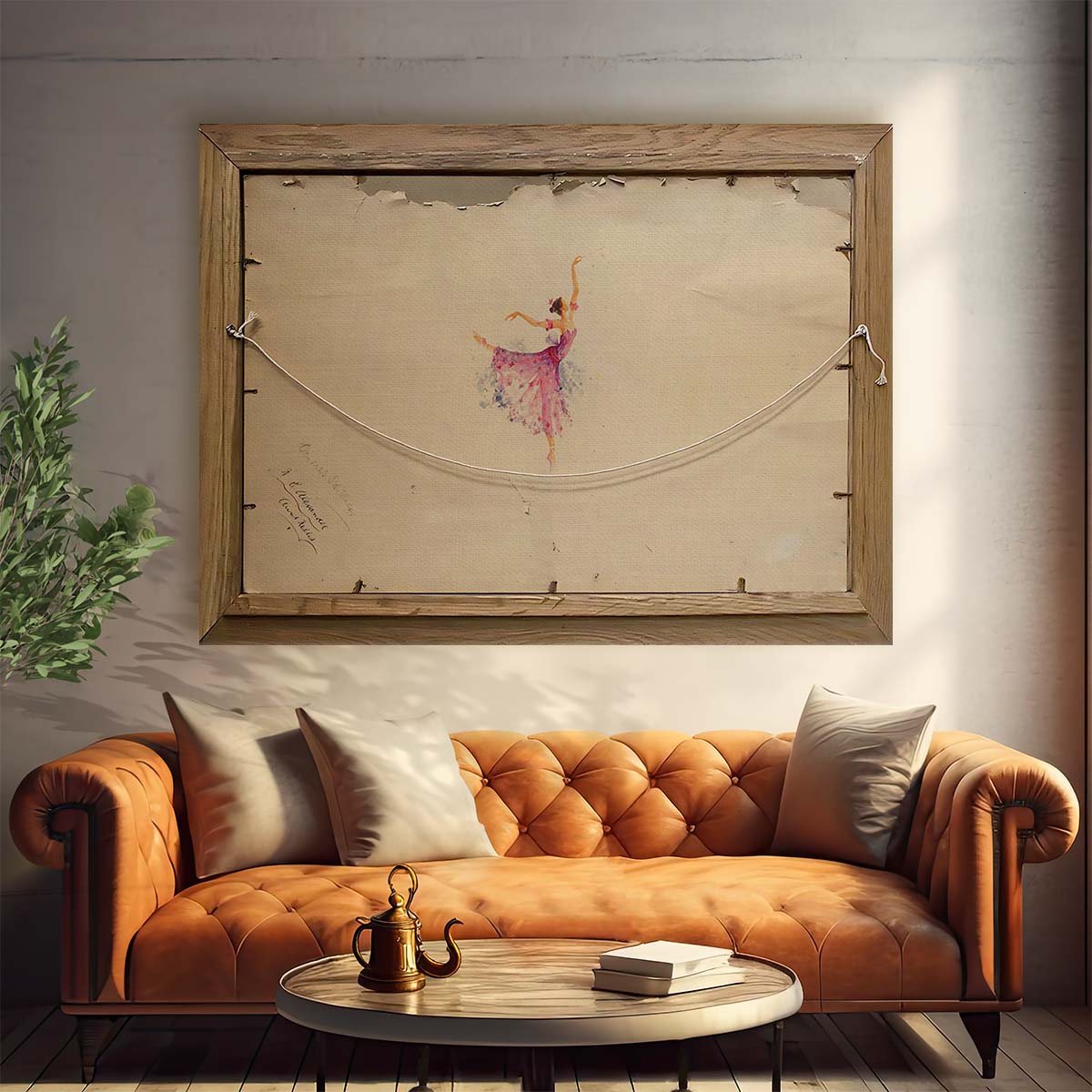 Banksy Ballerina Wall Art by Luxuriance Designs. Made in USA.