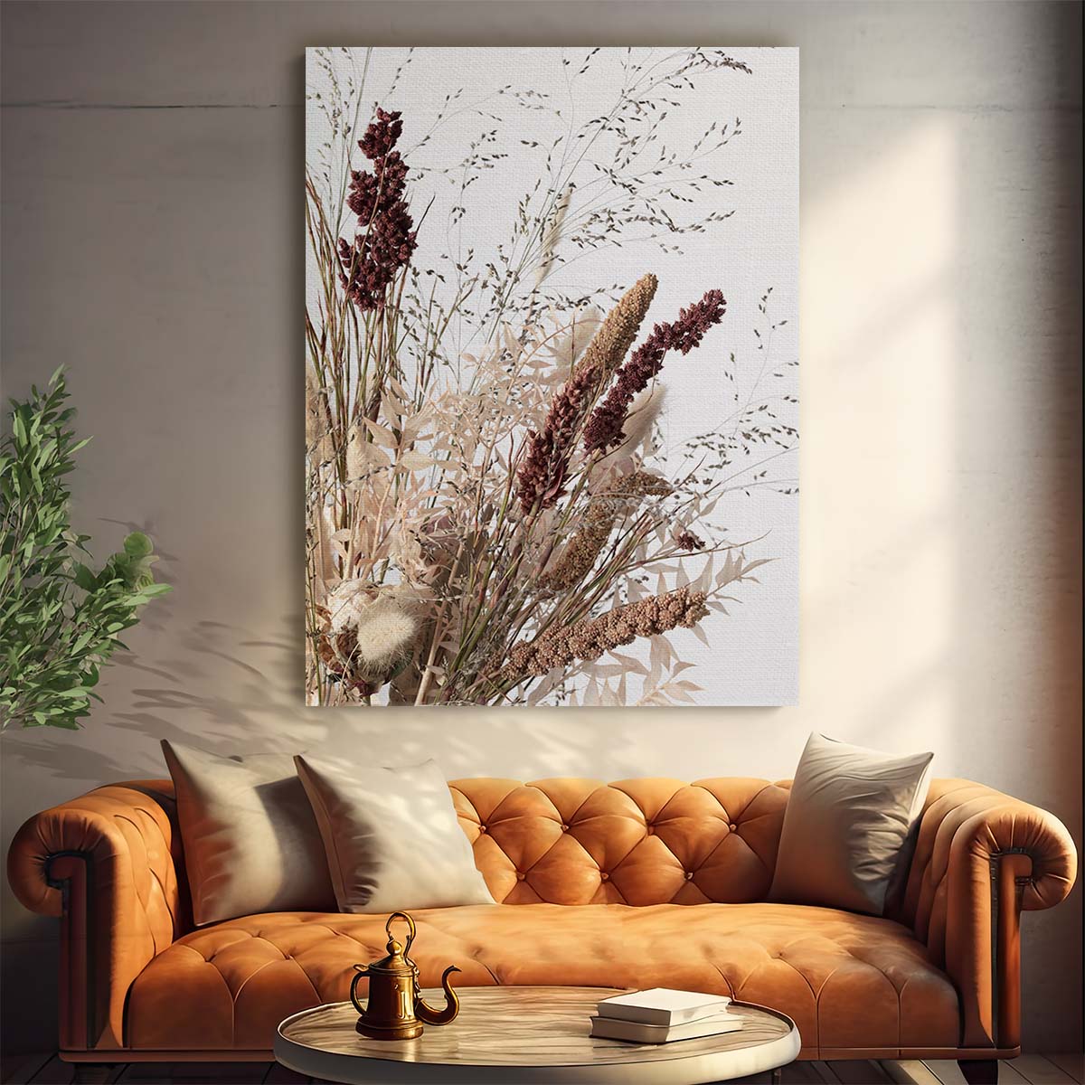 Botanical Still Life Photography Withered Floral Bouquet Studio Art by Luxuriance Designs, made in USA