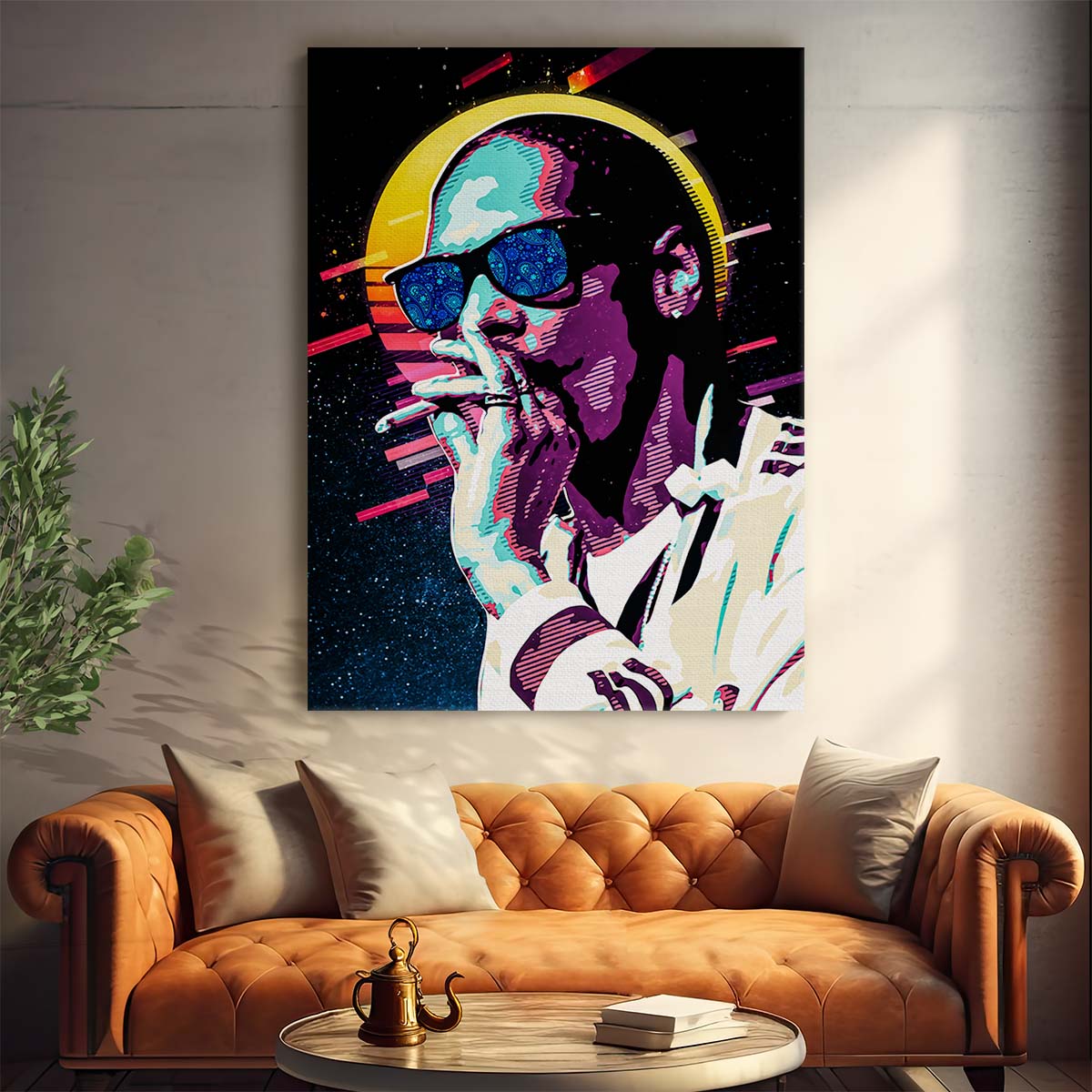 Snoop Dog Pop Wall Art by Luxuriance Designs. Made in USA.