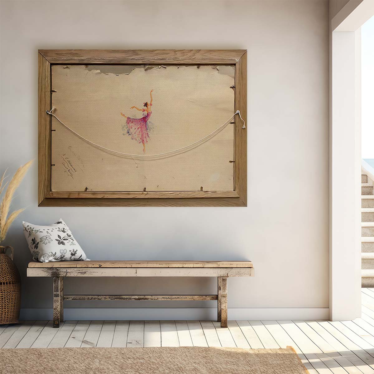 Banksy Ballerina Wall Art by Luxuriance Designs. Made in USA.