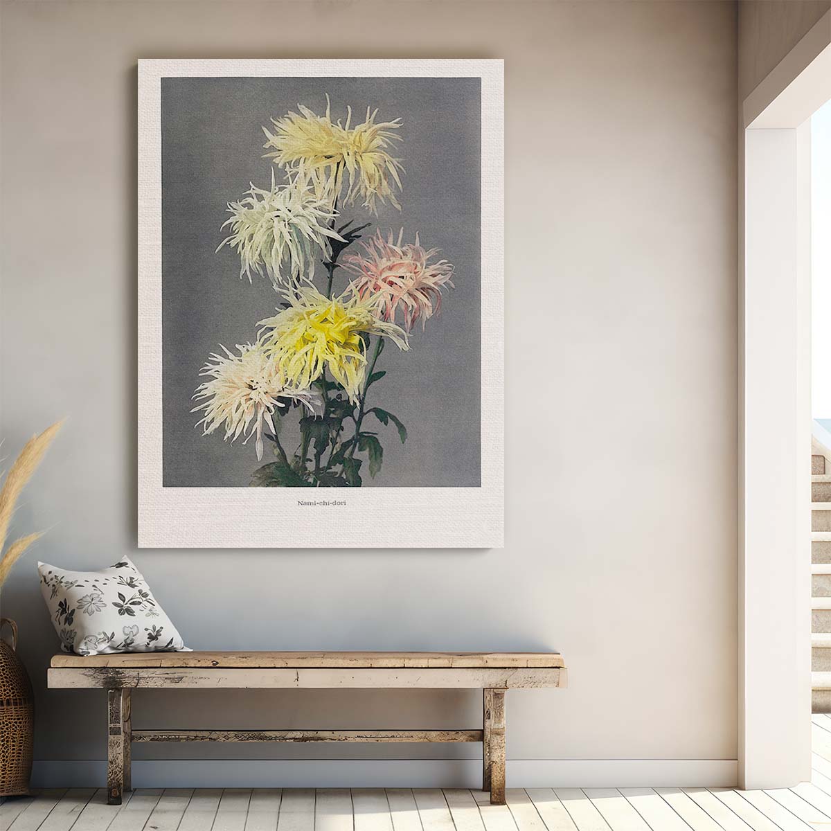 Ohara Koson Japanese Botanical Illustration Wall Art Poster by Luxuriance Designs, made in USA