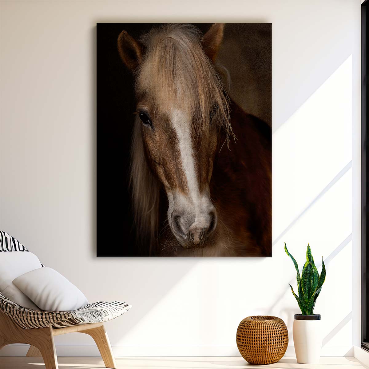 Haflinger Horse Farm Photography, Cute Equestrian Art by Martine Benezech by Luxuriance Designs, made in USA