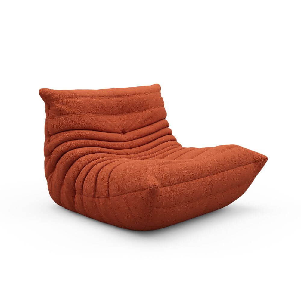 Luxuriance Designs - Ligne Roset Togo Sofa Replica by Michel Ducaroy - Teddy Red - Review