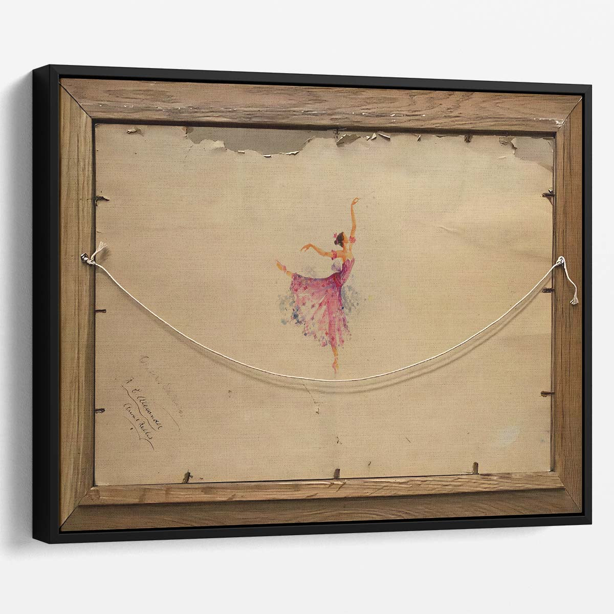 Banksy Ballerina Wall Art by Luxuriance Designs. Made in USA.