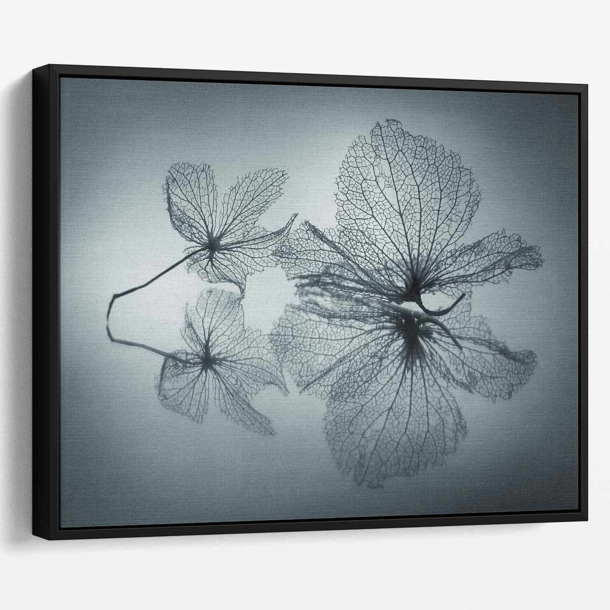 Serene Hydrangea Elegance Delicate Floral Wall Art by Luxuriance Designs. Made in USA.