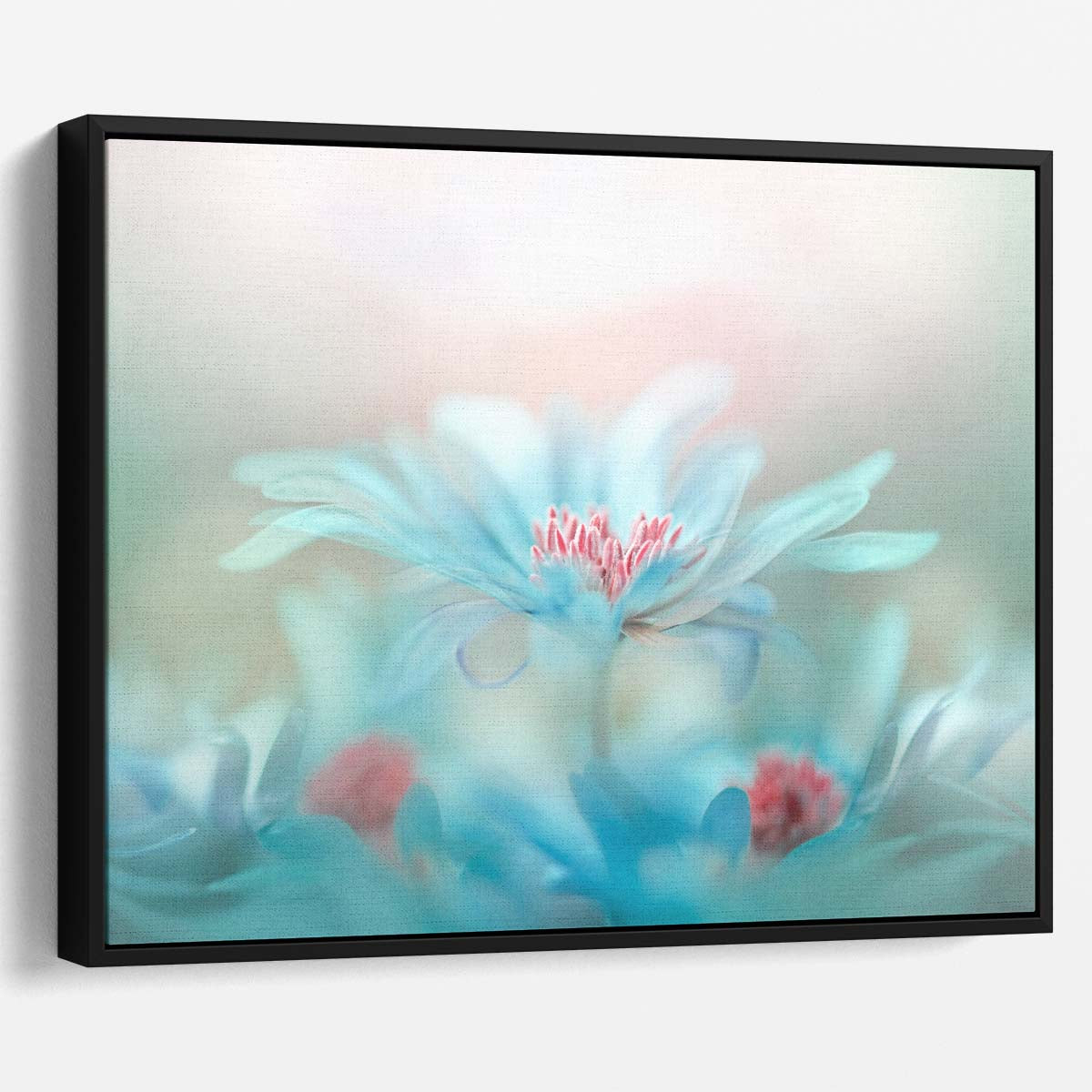 Romantic Spring Blossom Duo Macro Wall Art by Luxuriance Designs. Made in USA.