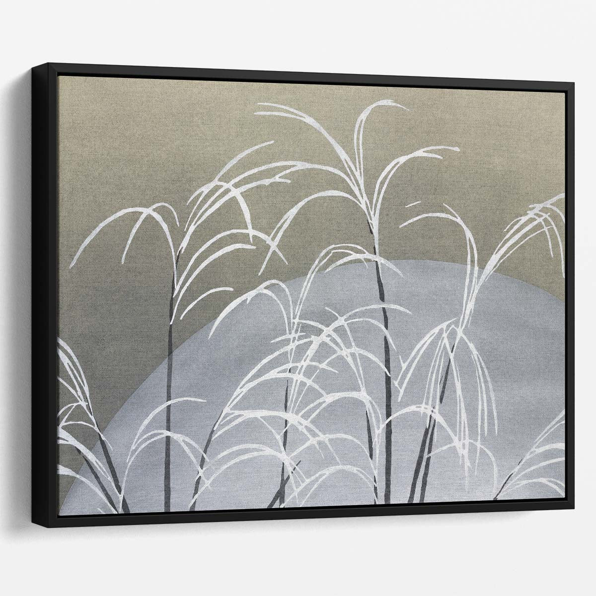 Vintage Sekka Snowy Frost Japanese Art Wall Art by Luxuriance Designs. Made in USA.
