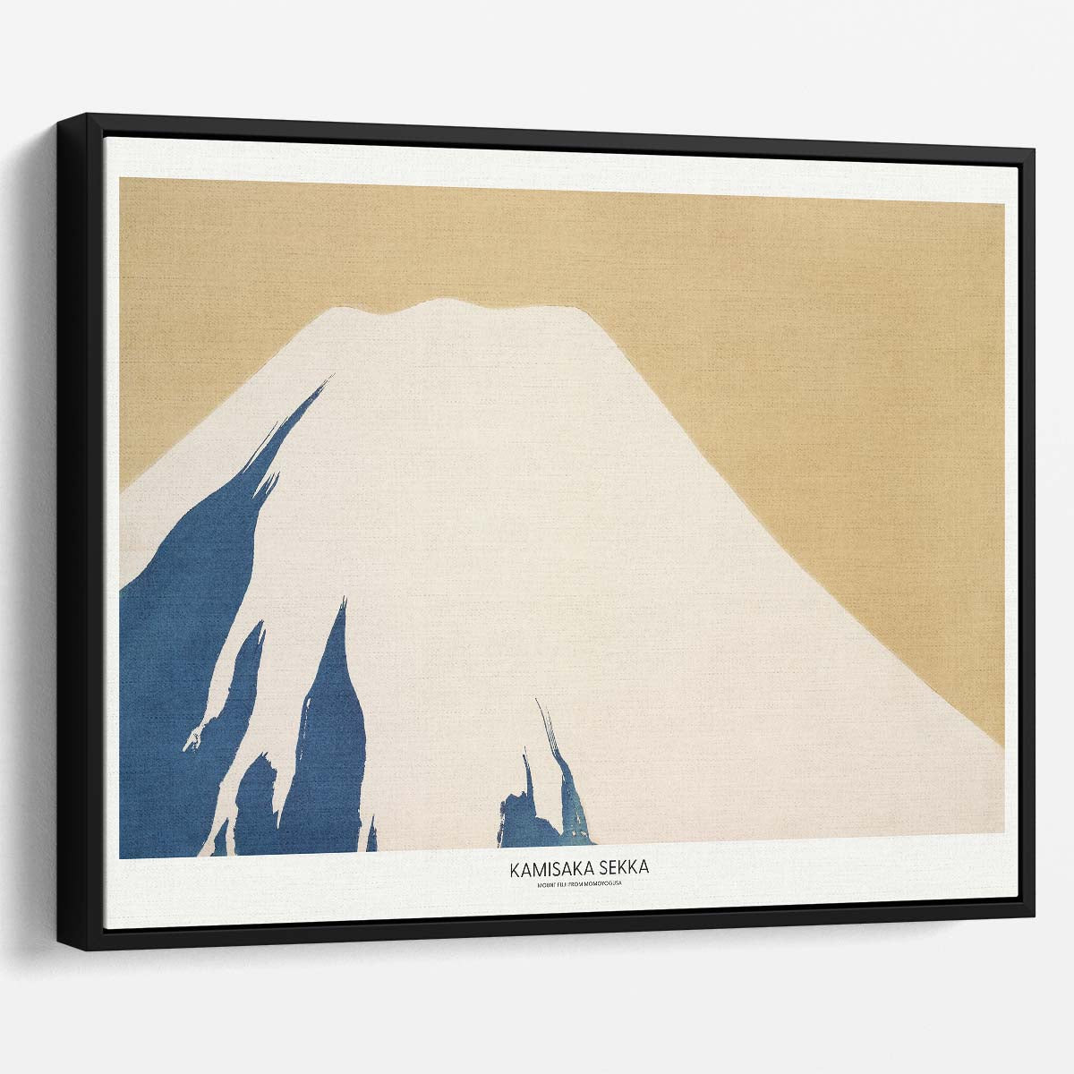 Vintage Kamisaka Sekka Mount Fuji Landscape Poster Wall Art