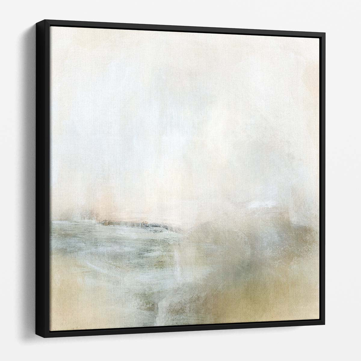 Abstract Golden Landscape Acrylic & Oil Wall Art by Luxuriance Designs. Made in USA.