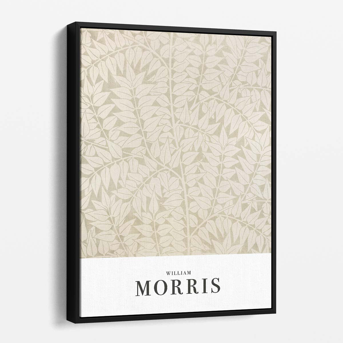 Vintage William Morris Botanical Illustration Motivational Poster by Luxuriance Designs, made in USA