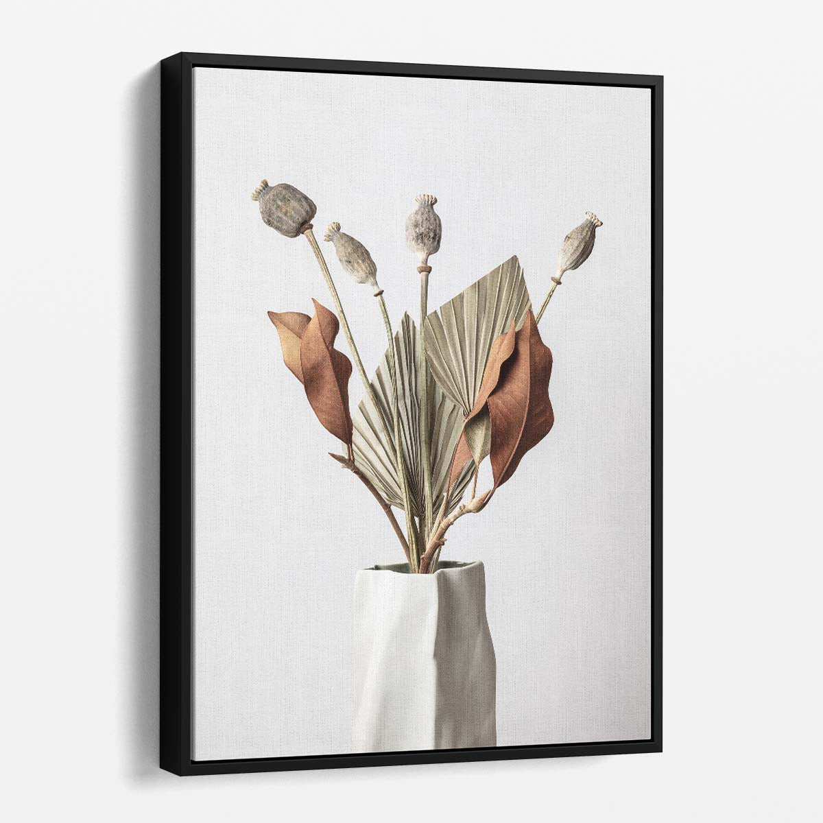 Minimalistic Still Life Photography of Dried Floral Botanicals in Studio by Luxuriance Designs, made in USA