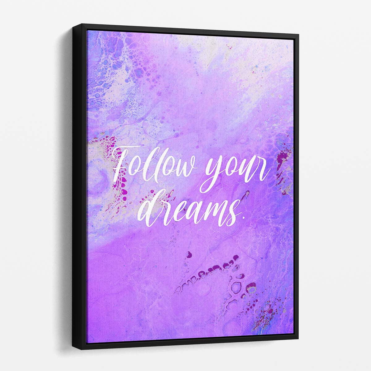 Follow Your Dreams Wall Art by Luxuriance Designs. Made in USA.