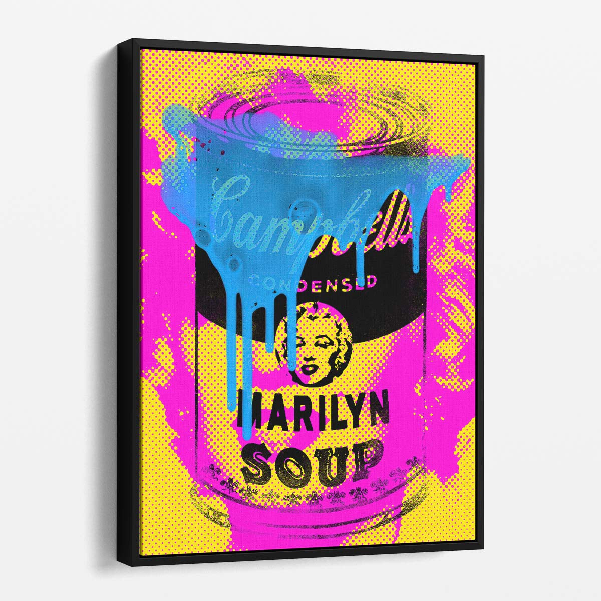 Marilyn Monroe Soup Wall Art by Luxuriance Designs. Made in USA.