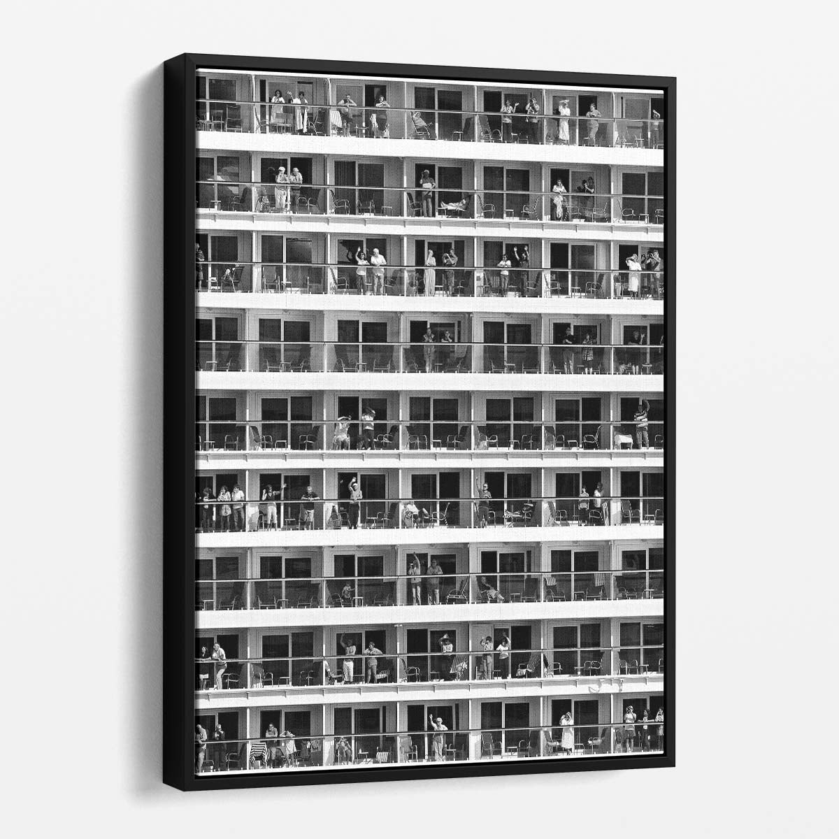 Franz Baumann's Black and White Architectural Photography, Mass Tourism by Luxuriance Designs, made in USA
