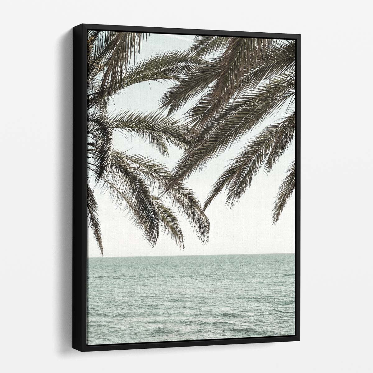 Exotic Tropical Palm Tree Beach Landscape Photography Art by Luxuriance Designs, made in USA