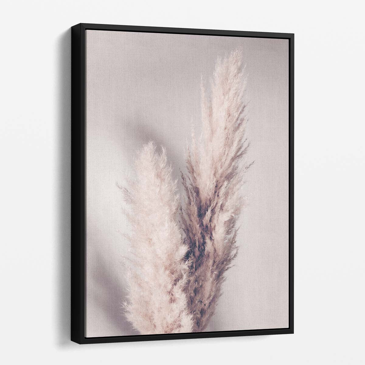 Soft Pampas Grass Beige Botanical Still Life Photography Art by Luxuriance Designs, made in USA