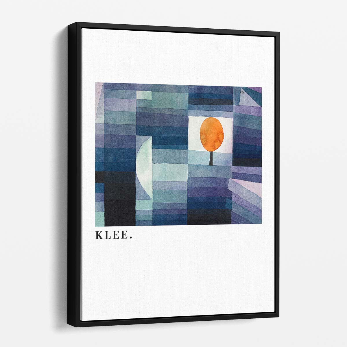 Paul Klee's 1922 Watercolor Illustration Harbinger of Autumn Art by Luxuriance Designs, made in USA