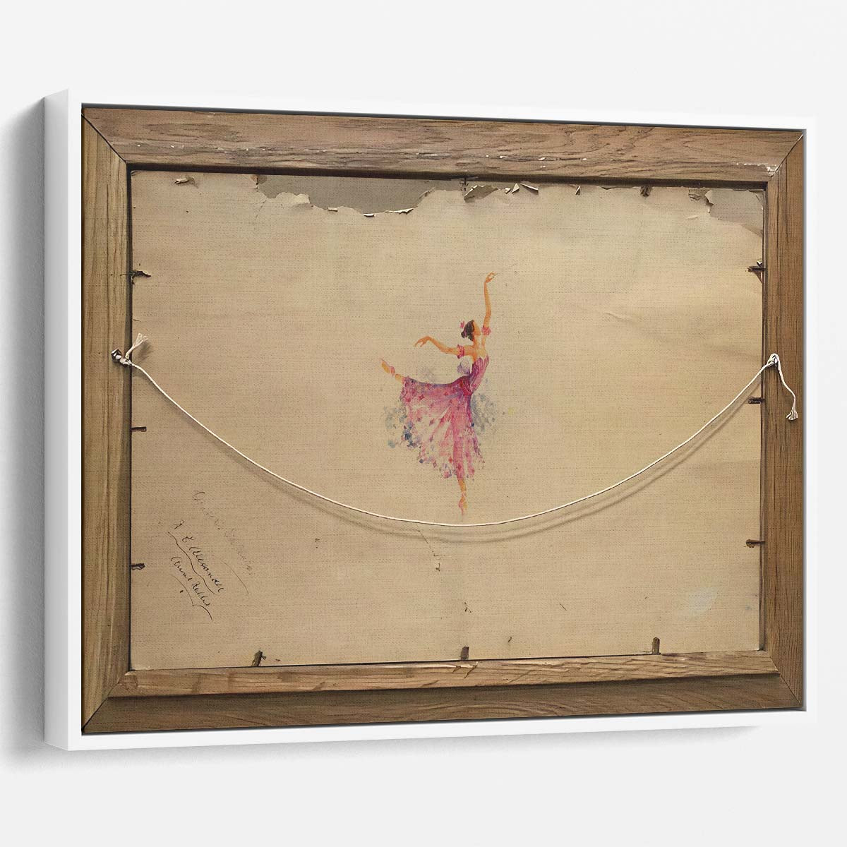 Banksy Ballerina Wall Art by Luxuriance Designs. Made in USA.