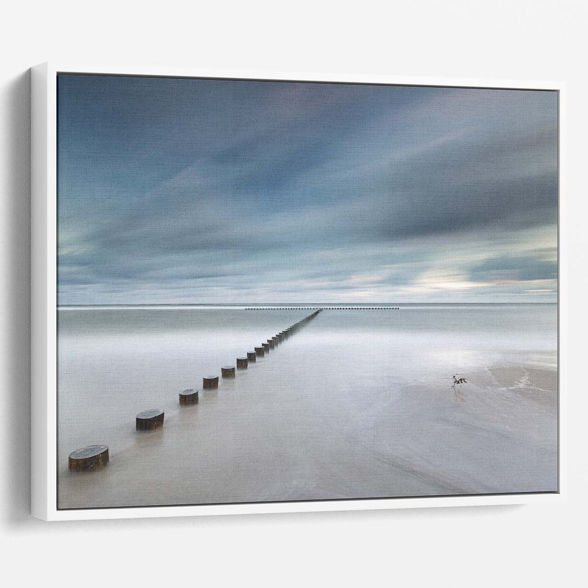 Serene Baltic Seascape Dawn at Jarosławiec Shoreline Photography Wall Art