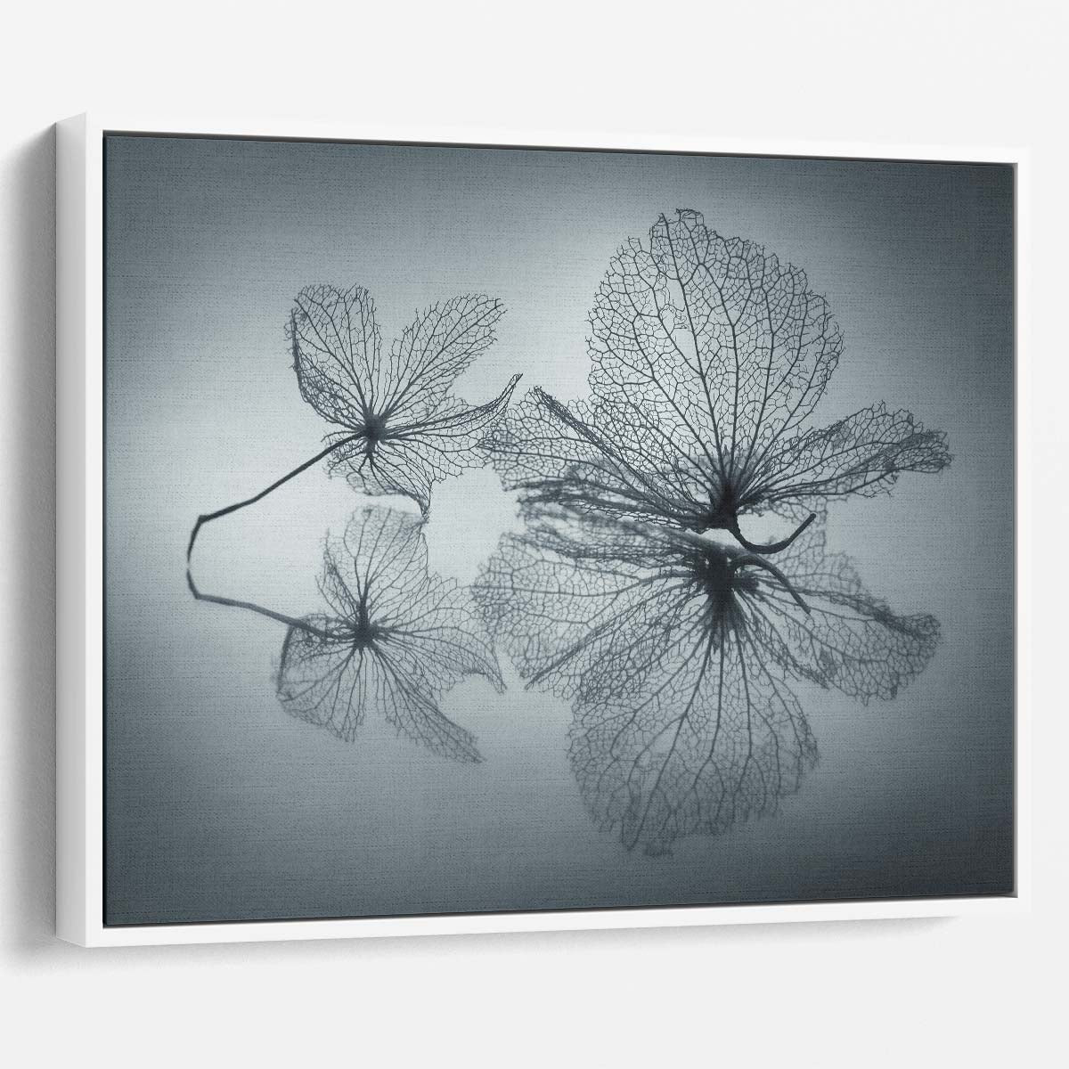 Serene Hydrangea Elegance Delicate Floral Wall Art by Luxuriance Designs. Made in USA.