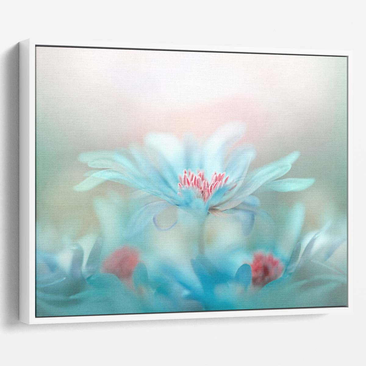 Romantic Spring Blossom Duo Macro Wall Art by Luxuriance Designs. Made in USA.